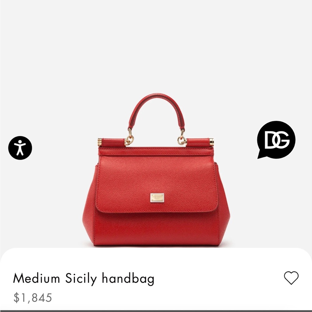 Dolce & Gabbana Miss Sicily - MEDIUM RED